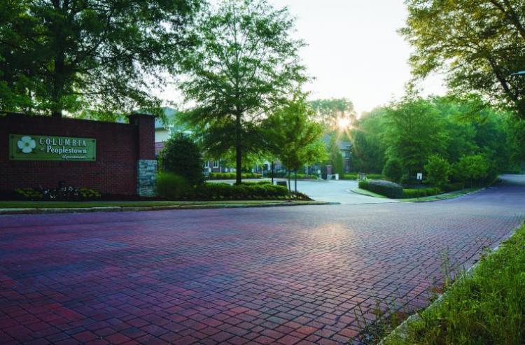 Interlocking concrete pavements, part of Atlanta's green infrastructure initiative