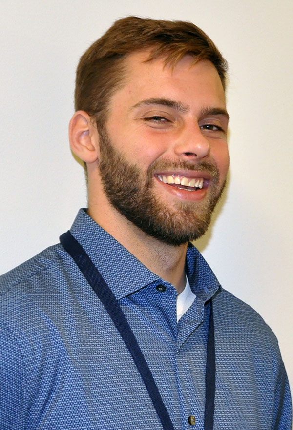 Master's student Nicholas Sianta. (Photo: Belal Elnaggar)