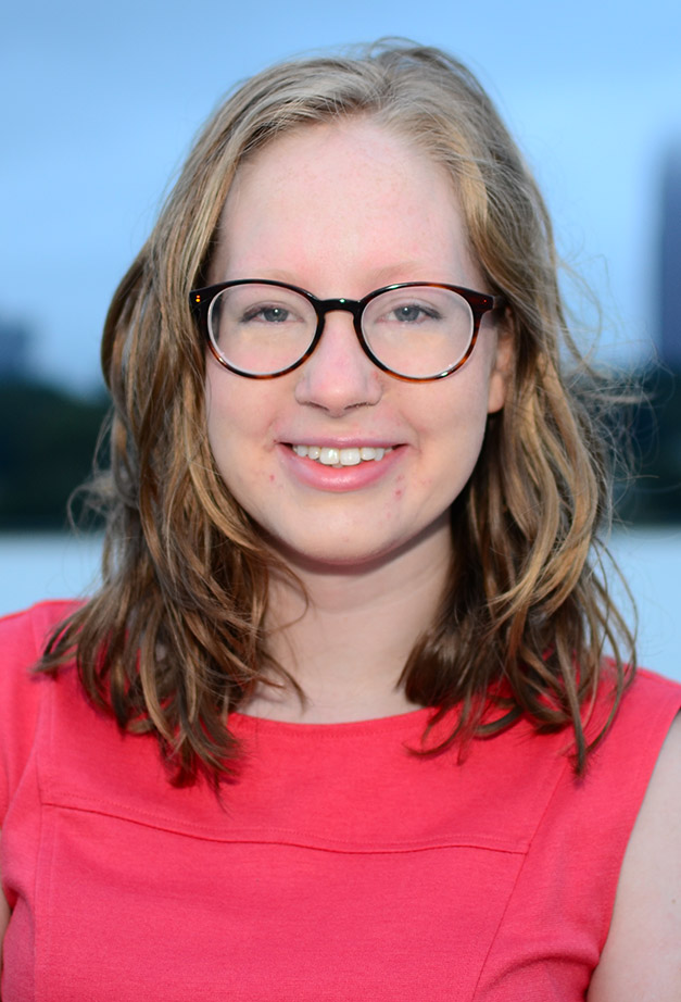 Ph.D. student Anna Skipper, who will spend several months doing research at the University of Cambridge this fall as a Crighton Fellow.