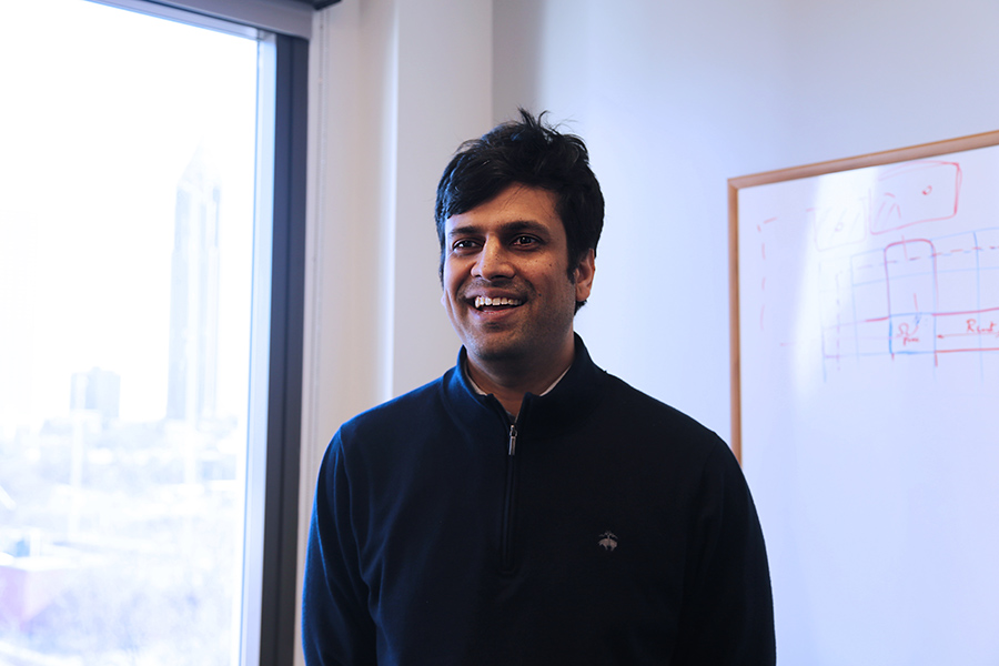 School of Civil and Environmental Engineering Assistant Professor Phanish Suryanarayana. (Photo: Jess Hunt-Ralston)