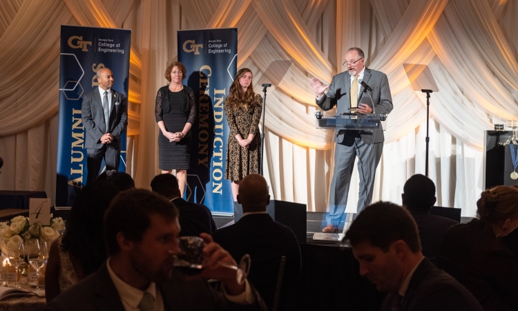 Gen. Phillip Breedlove speaking at the College of Engineering Alumni Awards