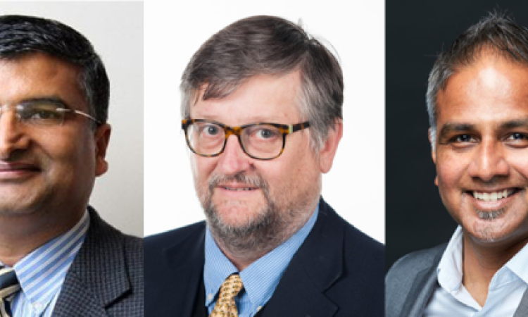 Five headshots of Georgia Tech professors 