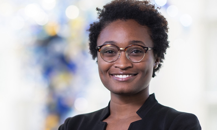 Environmental engineering Ph.D. student Victoria Dean.