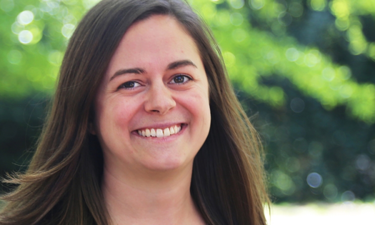 Ph.D. student Abby Francisco, who has received a National Science Foundation graduate fellowship. (Photo: Jess Hunt-Ralston)