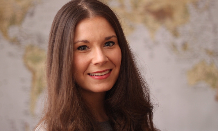 Ph.D. student Jackie Knee