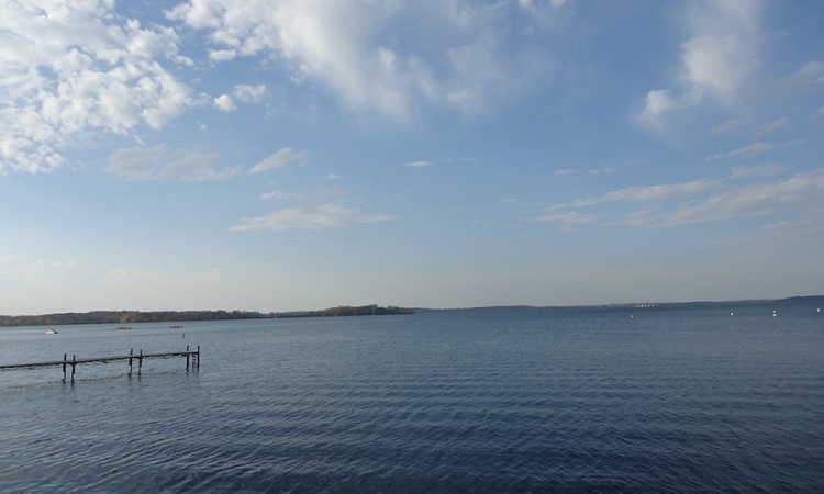 Lake Mendota near Madison, Wisconsin. Georgia Tech researchers used long-term data on the lake’s microbial communities to develop what may be the largest-ever dynamic model of how those communities interact. The School of Civil and Environmental Engineering’s Kostas Konstantinidis says that could help restore sick lakes and may one day help scientists better understand the human body’s microbiome. (Photo: Good Free Photos)