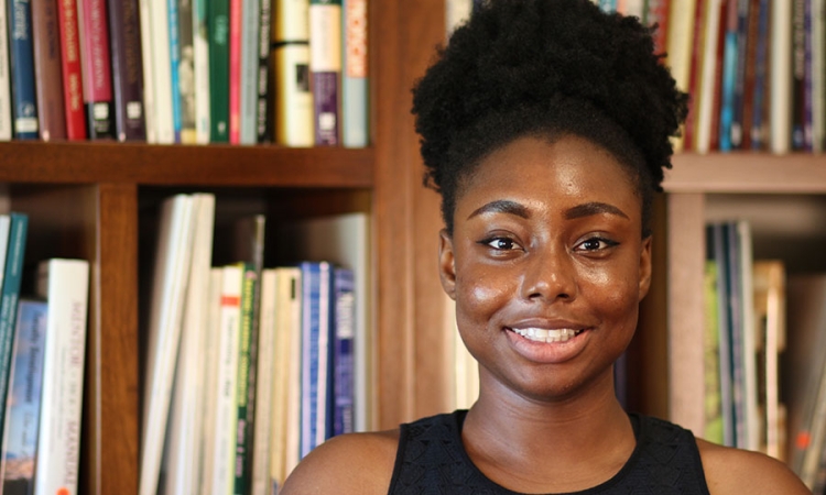 Moyosore Afolabi has been selected to receive a scholarship from the Alfred P. Sloan Foundation’s Minority Ph.D. program.