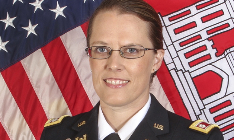Army Lt. Col. Kate Sanborn, the new commander of the U.S. Army Corps of Engineers Honolulu District. (Photo Courtesy: U.S. Army Corps of Engineers)