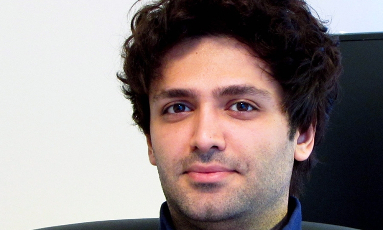Ph.D. student Shahrokh Shahi