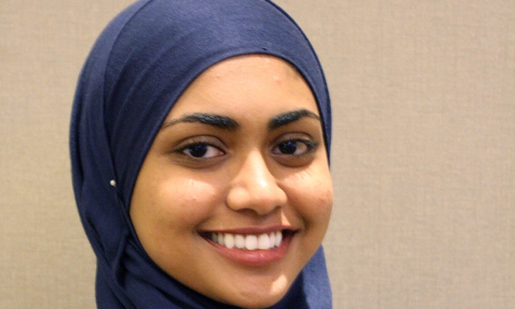 Ph.D. student Atiyya Shaw, who is the student of the year for the Center for Teaching Old Models New Tricks.