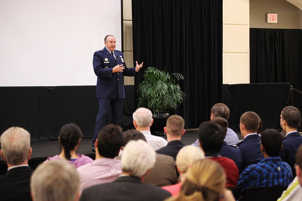Gen. Philip Breedlove presents the fall 2015 hyatt lecture
