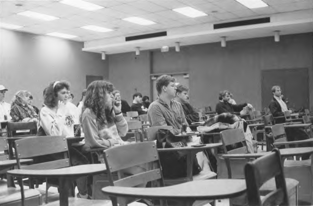 students in the classroom