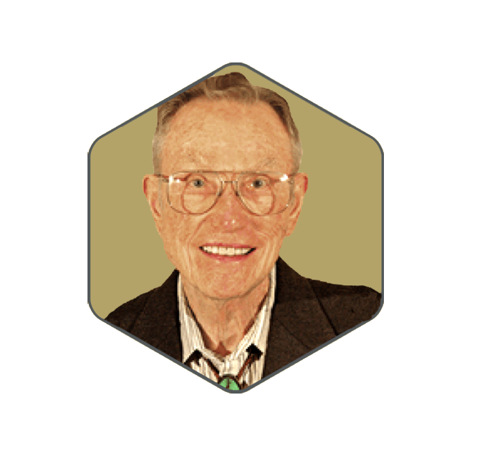 Portrait of Gerald Wempner in an Octagon