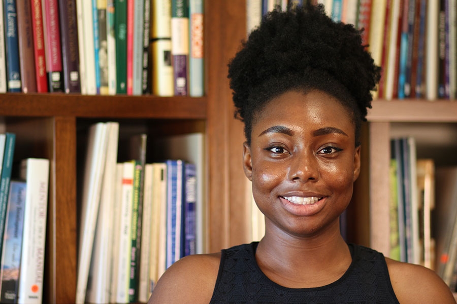 Moyosore Afolabi has been selected to receive a scholarship from the Alfred P. Sloan Foundation’s Minority Ph.D. program.