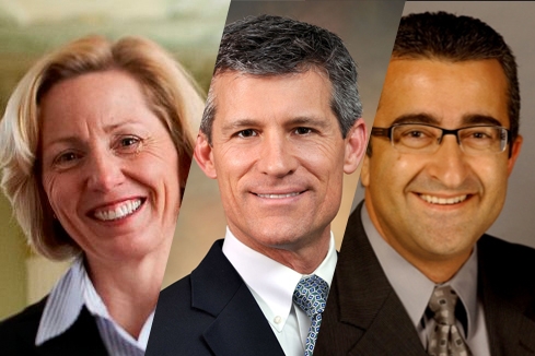 New CEE External Advisory Board Members Montanye, Houlihan and Selman.