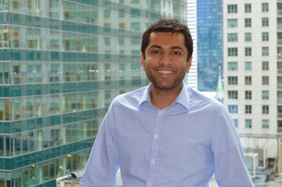 Alumnus Falak Shah has been named to a select group of young leaders who represent the Chicago Council on Global Affairs’ next generation, the Young Professionals Ambassadors. (Photo Courtesy: Falak Shah)
