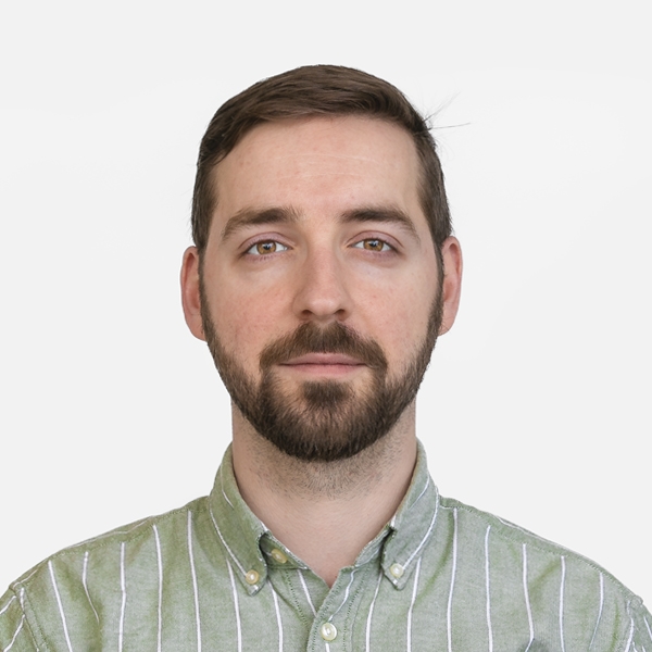 A portrait of Edvard Bruun 